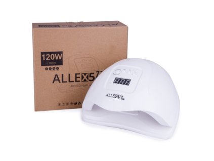 UV/LED LAMPA NA NEHTY 120W BÍLÁ ALLE X5 PLUS