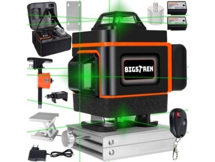 Bigstren 18763 4D Křížový Nivelační Laser 16 linek