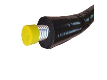 Předizolovaná solární trubka vlnovec 316L  DN16 x1 m, 20mm izolace s UV opletem
