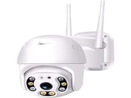 WIFI bezdrátová otočná 2MPX full HD video monitorovací kamera IR LED PIR