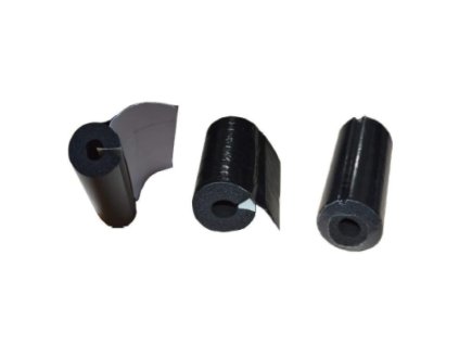 EPDM Izolace pro trubku DN16 síla 20mm s UV opletem 150mm samolepící