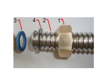 Montáž převlečné matice