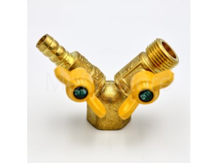 GD048 Plynový rozbočovací ventil 1/2"