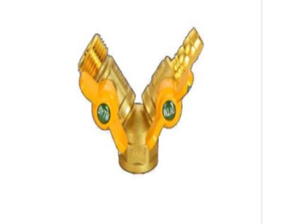 GD048 Plynový rozbočovací ventil 1/2"