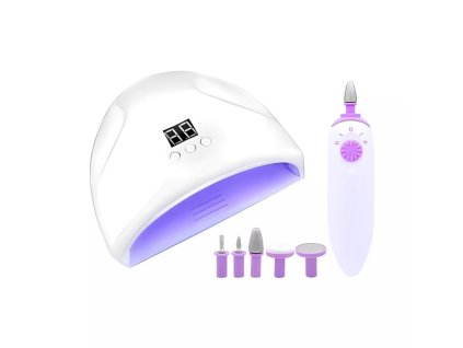 Sada na nehty 24406 UV lampa s bruskou