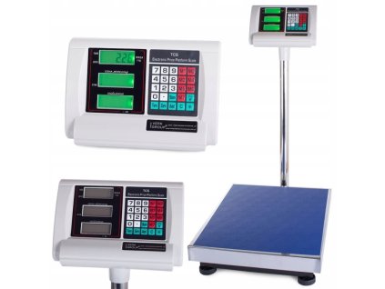Verk 17053 Můstková digitální váha do skladu 300kg/50g