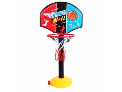 Basketbalový set Foxbuy BASKETBALOVÝ KOŠÍK 115CM NASTAVITELNÝ S MÍČEM