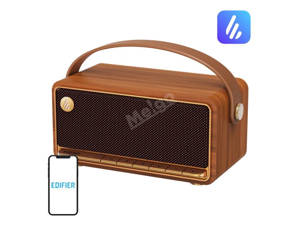 204512 prenosny bluetooth reproduktor edifier mp330 hnedy
