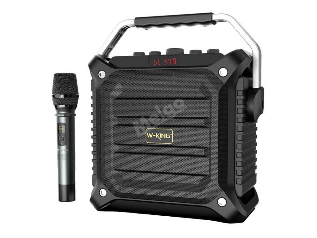 91758 4 bezdrotovy reproduktor bluetooth w king k3h 100w cierny