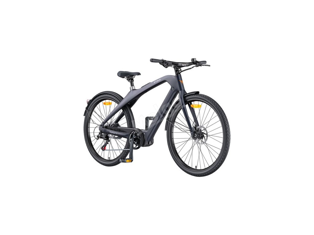 ENGWE MapFour N1 Pro Electric Bike, 250W Motor, 36V 10Ah Battery, 700*42C Spoke Tires, 25km/h Max Speed, 100km Range, Front & Rear Hydraulic Disc Brakes, Shimano 7-speed, Torque Sensor, LED Color Display - Black