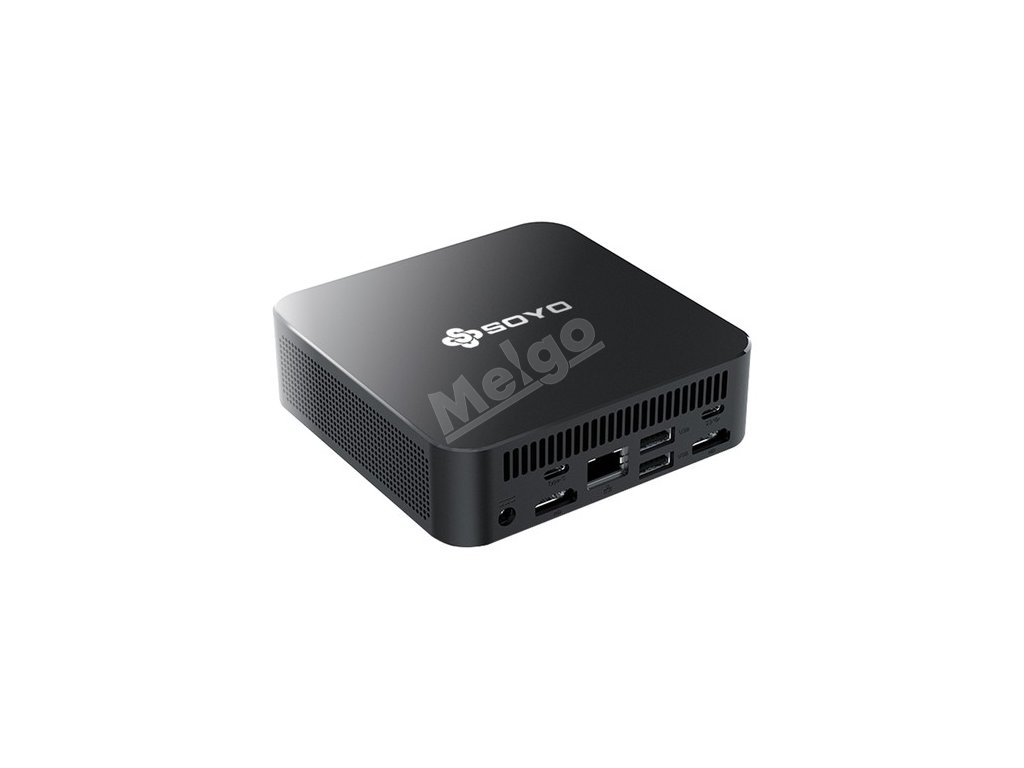 SOYO M4 Pro Mini PC, Intel N150 4 Core Max 3.6GHz, 16GB RAM 512GB SSD, 2*HDMI + 1* Full-featured Type-C Triple Screen Display, WiFi 6 Bluetooth 5.2, 2*USB3.2, 2*USB2.0, 1*RJ45