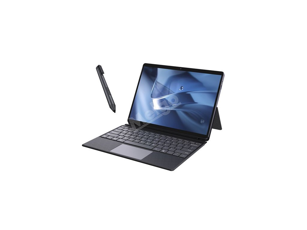 CHUWI Hi10 Max Tablet + Keyboard + Stylus, Intel N150 4 Cores Max 3.6GHz, 12.96 inch 2880*1920 IPS Touchscreen, 12GB LPDDR5 RAM 512 SSD, USB-C+Micro HDMI 4K Dual Screen Display, WiFi6, 8MP+5MP Camera, 2*Full-featured Type-C, 1*USB3.2, 1*Audio Jack