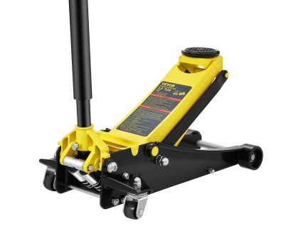 Hydraulický podlahový zdvihák 3t nízky dvojpiestový 3.35"-19.69"