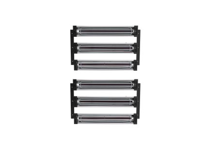 Infračervená elektrická lampa do lakovacej kabíny, 3000 W, 2 sady