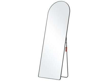 Oblúkové celozrkadlo 65×22" stojace a závesné, hliníkový rám