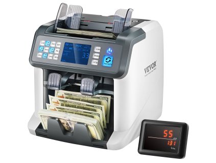 Počítačka bankoviek, zmiešané nominály, 2cis, uv/ir/mg/dd, tlač