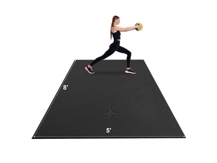 Podložka na cvičenie protišmyková 2.4×1.5 m na jogu a pilates