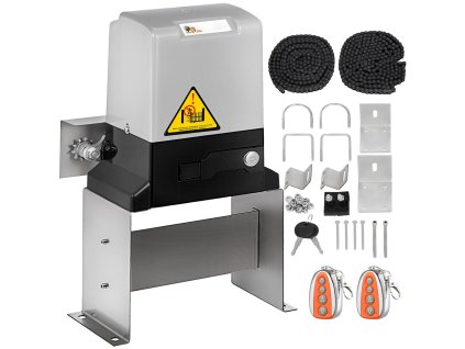 Pohon posuvnej brány ac600 1400Lbs, 2 diaľkové ovládače, 43ft/min