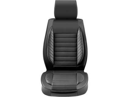 Poťahy na predné sedadlá 2 ks, umelá koža, kompatibilné s airbagom
