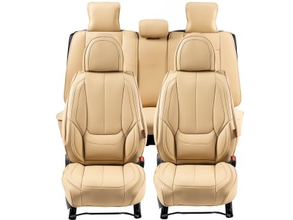 Poťahy sedadiel 13 ks eko-koža univerzálne kompatibilné s airbagmi