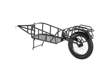 Prívesný vozík na bicykel, nosnosť 70 lbs, 20" kolesá, oceľový rám