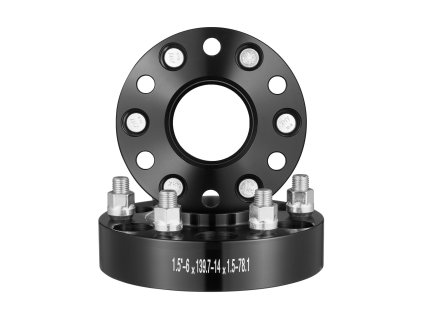 Rozpery kolies 1.5" 6×5" m14×1.5 78.1 mm stredové pre 1995–2023 4 ks