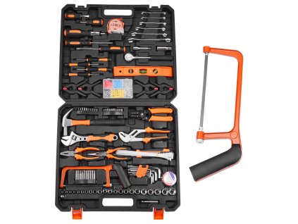 Sada náradia 216 dielov s prenosným kufríkom pre domáce opravy