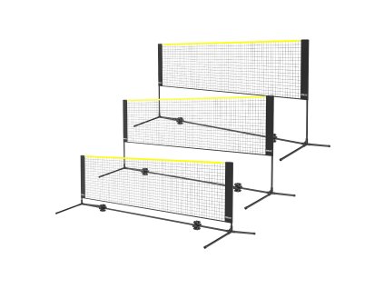 Sieť na bedminton, volejbal, pickleball a tenis 10ft prenosná vonkajšia