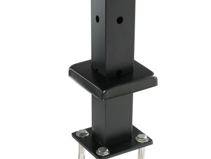 Stĺpik káblového zábradlia l-tvarový 36"×1"×2" SUS304, 10 otvorov