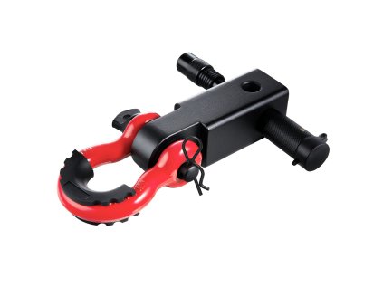 Tažný šekl d-hák s poistným čapom pre 2" prijímače, 66000 lbs