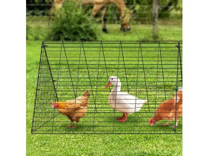 Tunel pre sliepky 118.1×28×24.2 in, prenosný, pre kačky a králiky