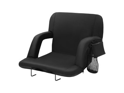 Vyhrievané skladacie sedadlo s opierkou, dvojité, 3 stupne, s držiakom