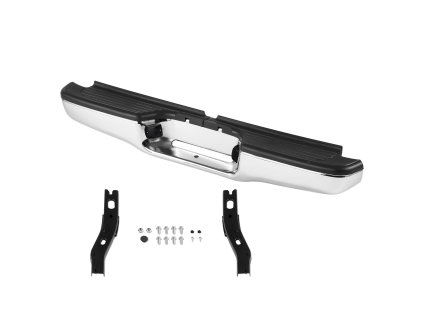 Zadný nárazník so stupadlom pre Tacoma 1995–2004, chróm, bez otvorov