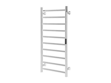 Ohrievač uterákov 10 tyčí, nástenný, IPX5, časovač, LED, 5 úrovní