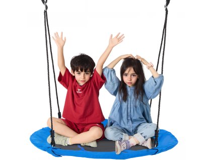 Okrúhla hojdačka 40 inch, nosnosť 750 lbs, 900D oxford, s 2 popruhmi