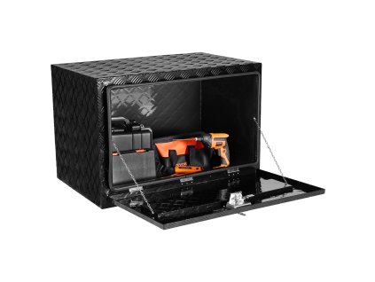 Podvozkový box na náradie 48"×17"×18" hliníkový vodotesný so zámkom