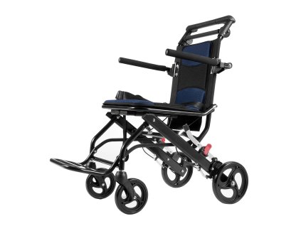 Skladací transportný vozík hliník šírka sedadla 40 cm nosnosť 99.8 kg