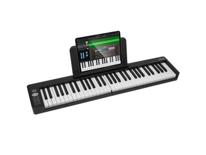 Skladacie 61-klávesové digitálne piano bluetooth midi, sustain pedál