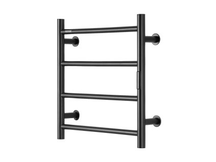 Stenový ohrievač uterákov, 4 lišty, ipx5, časovač, 5 stupňov