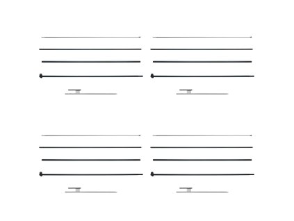 Súprava stožiarov na reklamnú vlajku 4 ks, 16.3 ft, s kolíkmi a obalom