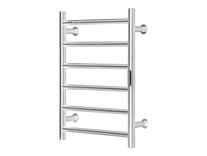 Vyhrievaný vešiak na uteráky 6 tyčí IPX5, časovač, LED, 5 stupňov
