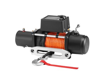 Elektrický navijak 6123.5kg syntetické lano vodotesný diaľkový ovládač