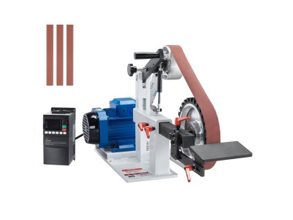 Pásová brúska 72×2-inch, 1500w (2hp), variabilná rýchlosť vfd