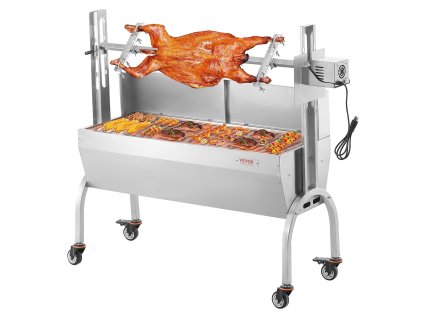 Ražeň na pečenie (rotisserie) 52W 89.8 kg pre prasa, jahňa, kura