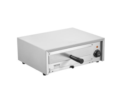 Elektrická pizza rúra 12-inch 1500W 0-300 °C nerezová s táckou