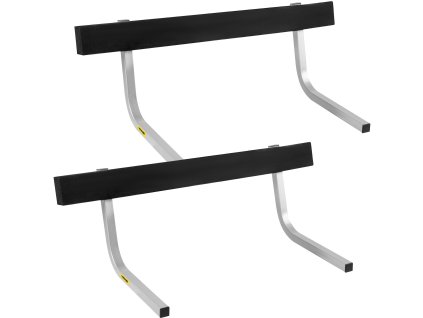 Vodítko k prívesu na loď 45" π-tvar s čalúnenými doskami z koberca