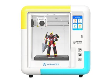 AOSEED X-MAKER AI+ V4.0 3D Printer, 0.05mm Precision, 400mm/s Print Speed, 150x150x150mm Build Volume, 260℃ Nozzle Temperature, Fully Enclosed, Wi-Fi & Resume Printing, Kids-Friendly with 16+ Design Apps