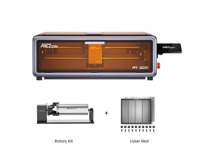 Creality Falcon A1 Pro 20W Laser + Rotary Kit + Laser Bed