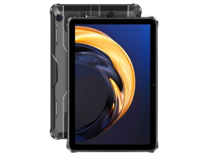 OUKITEL RT9 Rugged Tablet, 10.1 inch 1280*800 IPS Screen, Unisoc T606 8 Cores, Android 14, 6GB RAM 256GB ROM, 11000mAh Battery, 16MP+16MP Cameras, 2.4G/5G WiFi Bluetooth 5.0, GPS/Galileo/GLONASS/BDS, Dual SIM 4G LTE, Reverse Charge - Black