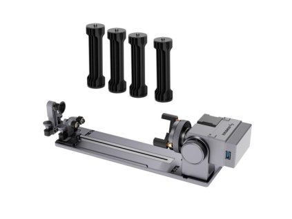 AtomStack R8 Rotary Chuck with Riser Feet